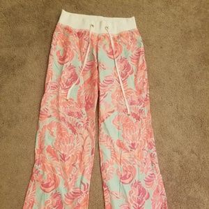 Lilly Pulitzer linen beach pants